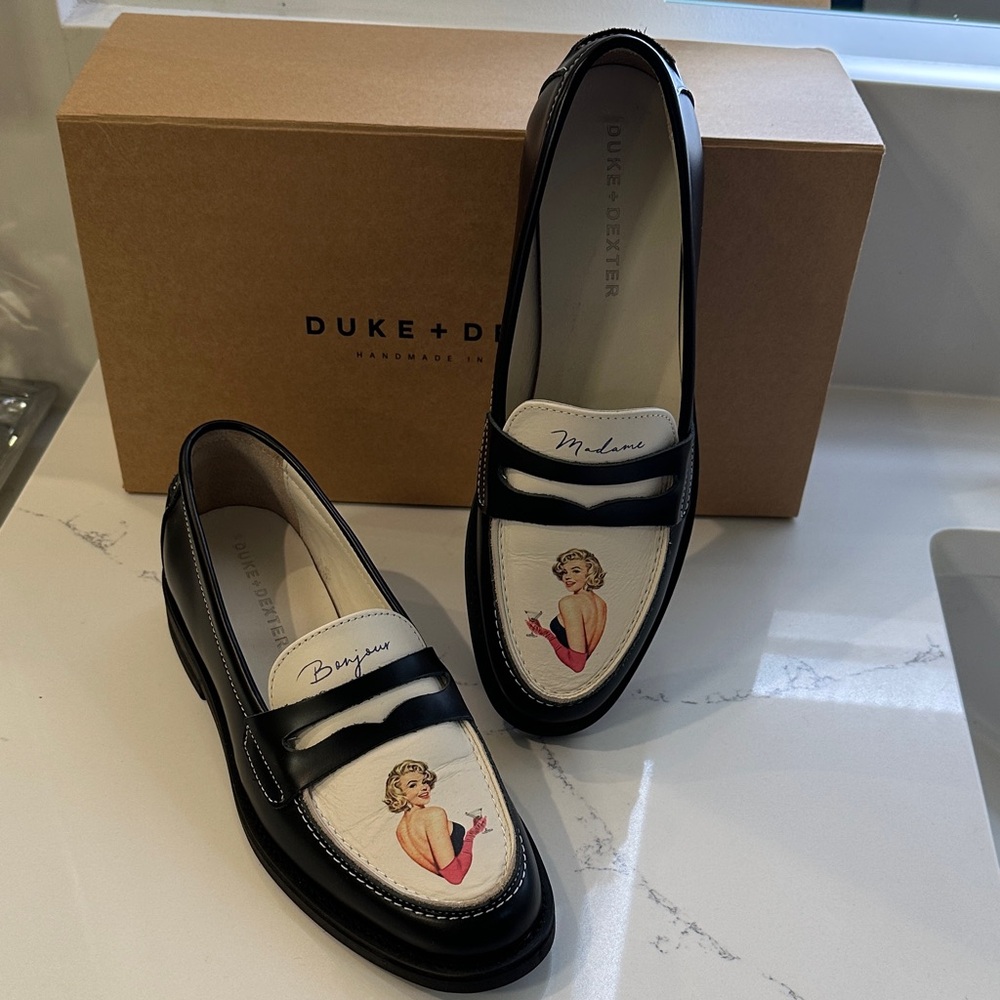 Duke + Dexter Ltd Edition Wilde Madame Penny Loafer US size 8-8.5 / EU 39/ UK 6